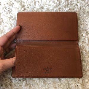 Louis Vuitton Check Book Cover